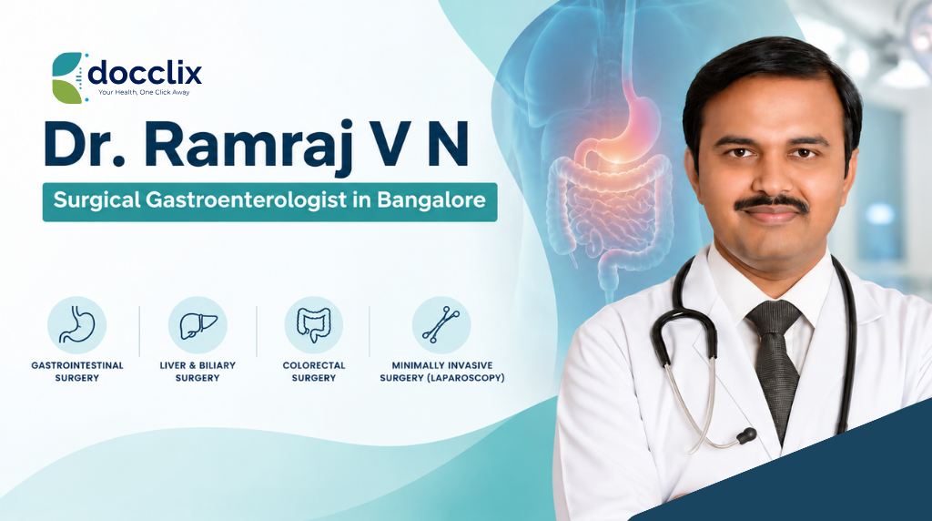 Dr. Ramraj V N - Surgical Gastroenterologist in Bangalore