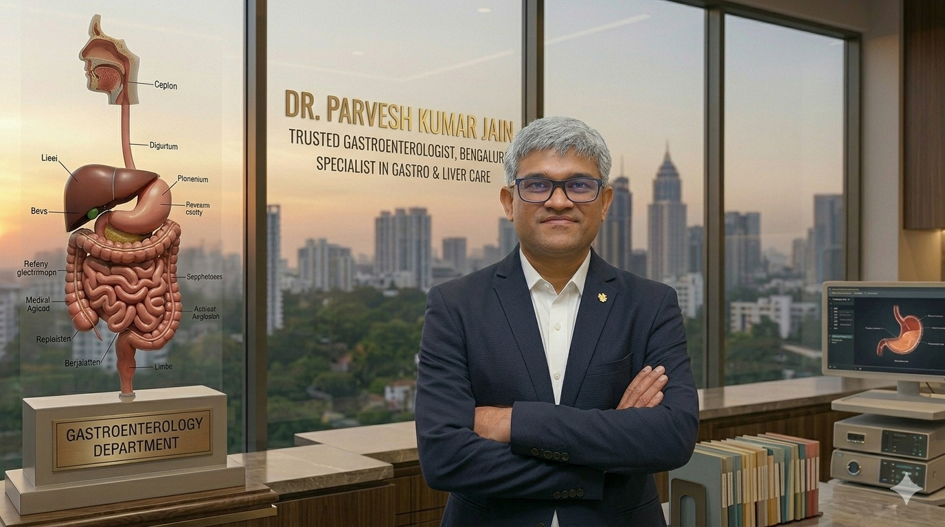 Dr. Parvesh Kumar Jain - Best Gastroenterologist in Bangalore